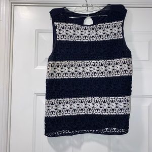 Ann Taylor sleeveless shirt